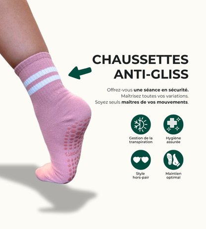 Chaussettes anti-gliss'