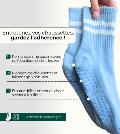 Chaussettes anti-gliss'